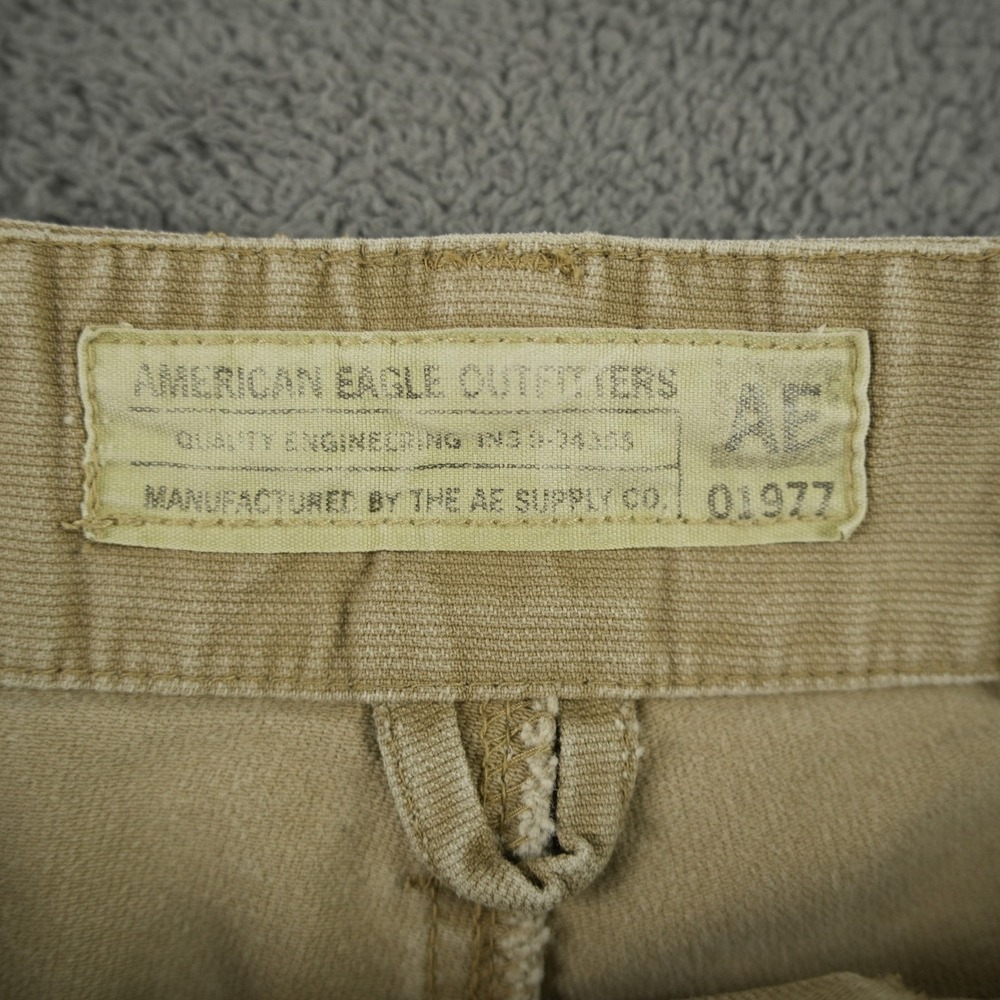 American Eagle Outfitters Pants Mens 33x30 Button Fly Work Field Vintage Y2K - Picture 4 of 13